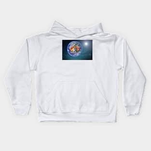 Space Shuttle Kids Hoodie